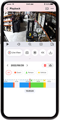 Remote Playback CCTV App